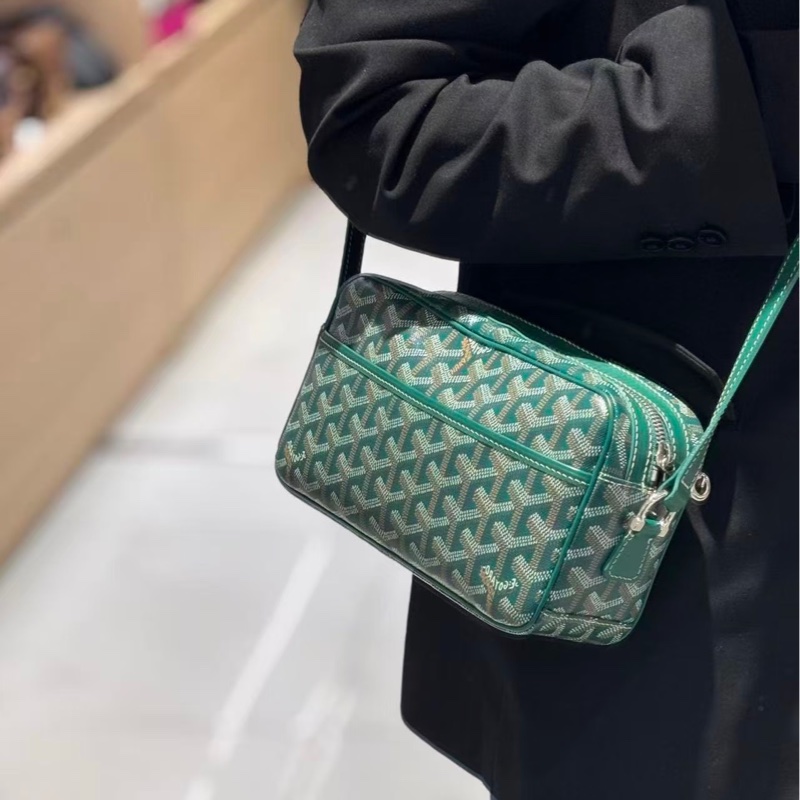 🈶購證 #99新閒置 #牛油果綠 Goyard郵差包 #男女同款 #超甜僅一顆-10