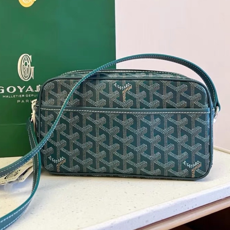 🈶購證 #99新閒置 #牛油果綠 Goyard郵差包 #男女同款 #超甜僅一顆-13