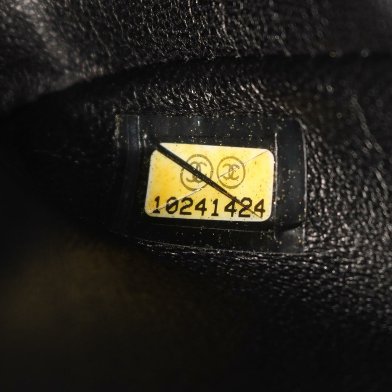 香奈兒 (CHANEL) Matelasse 鏈條肩背包 A29857 羊皮黑色二手女士 SHW-4