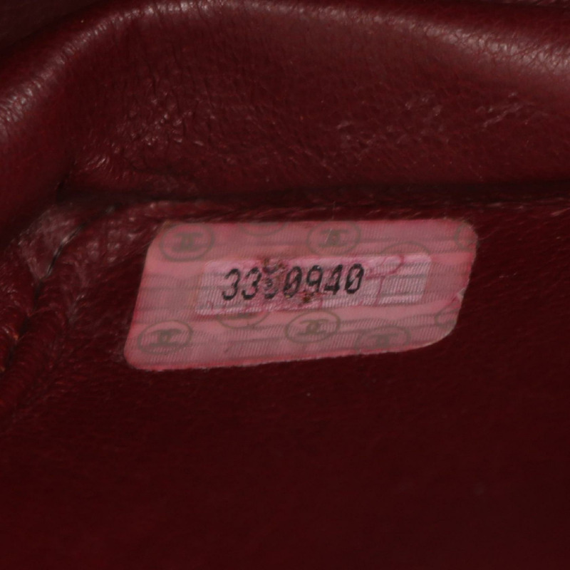 香奈兒 Jumbo Matelasse 34 鏈條肩背包,羊皮材質,黑色,二手,金色五金-4