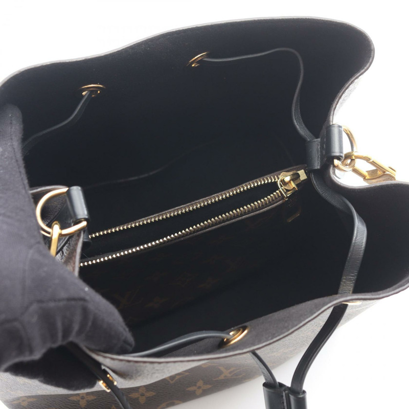 路易威登 Neonoe 肩背包 M44020 Monogram 帆布皮革 棕色 黑色 LV-2