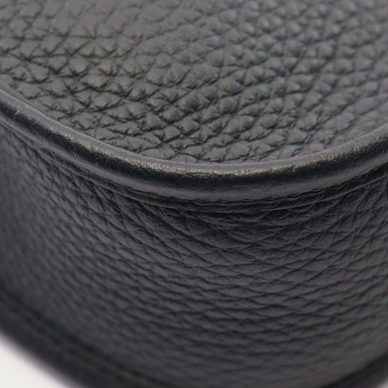 愛馬仕 Evelyne TPM 肩挎包 K Taurillon Clemence 黑色 二手 GHW-5