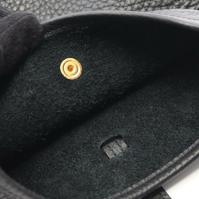 愛馬仕 Evelyne TPM 肩挎包 K Taurillon Clemence 黑色 二手 GHW-6