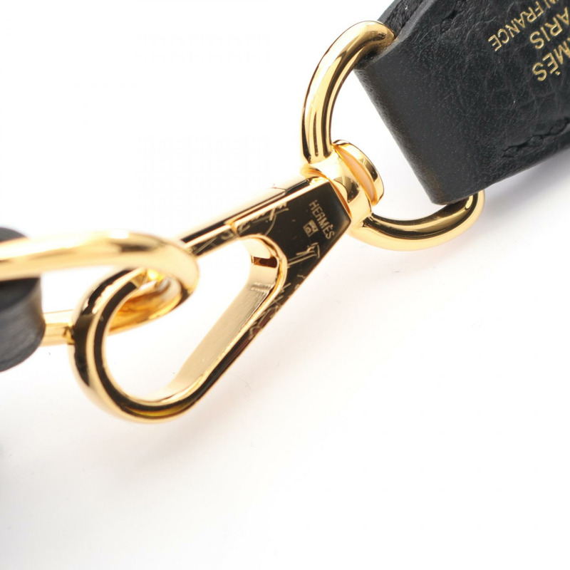 愛馬仕 Evelyne TPM 肩挎包 K Taurillon Clemence 黑色 二手 GHW-8