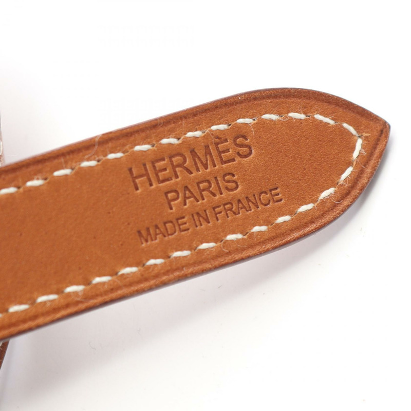 愛馬仕 Silky City PM Fauve 肩挎包,絲質皮革,多色 SHW-3