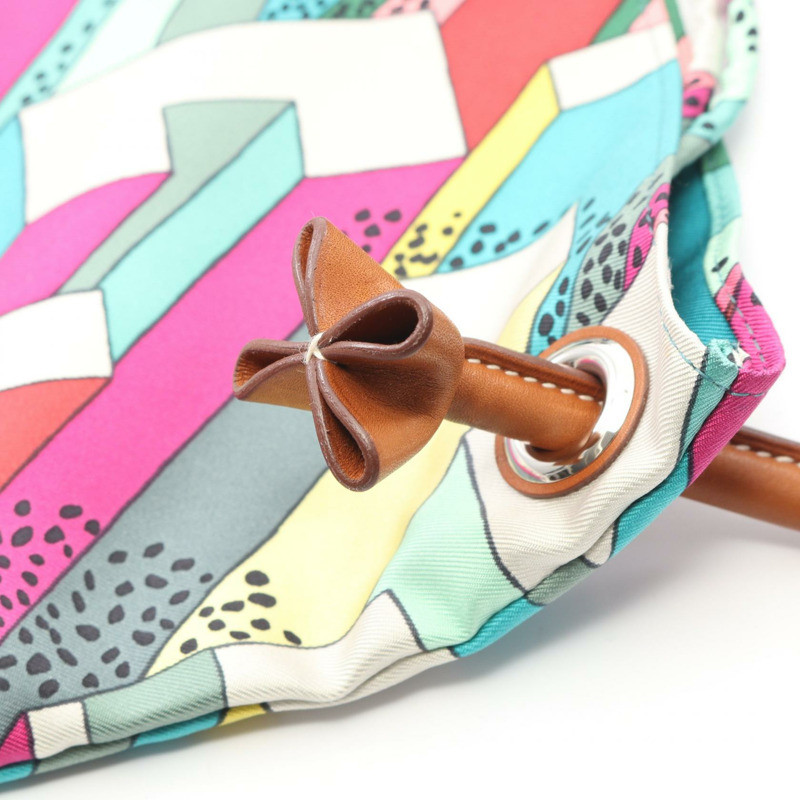 愛馬仕 Silky City PM Fauve 肩挎包,絲質皮革,多色 SHW-5