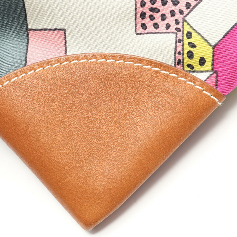 愛馬仕 Silky City PM Fauve 肩挎包,絲質皮革,多色 SHW-7