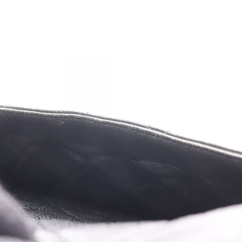 香奈兒 Jumbo Matelasse 30 經典大號 W 翻蓋鏈條單肩背包，皮革，金色五金，黑色五金-10