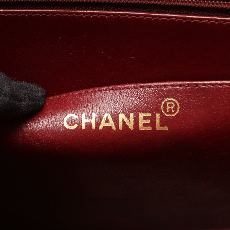 香奈兒 Jumbo Matelasse 34 鏈條肩背包,羊皮材質,黑色,二手,女士款,金色五金-3