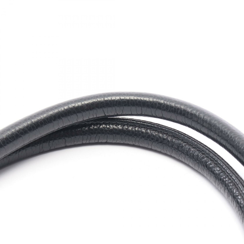 香奈兒 (CHANEL) Medallion 手提包 A01804 小牛皮 黑色 SHW 二手 女士 CC 標誌-7