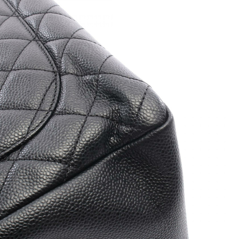 香奈兒 (CHANEL) Matelasse Grand Shopping GST 手提單肩包 A50995 小牛皮 黑色 GHW-7