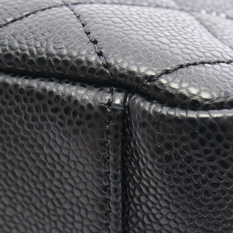 香奈兒 (CHANEL) Matelasse Grand Shopping GST 手提單肩包 A50995 小牛皮 黑色 SHW-5