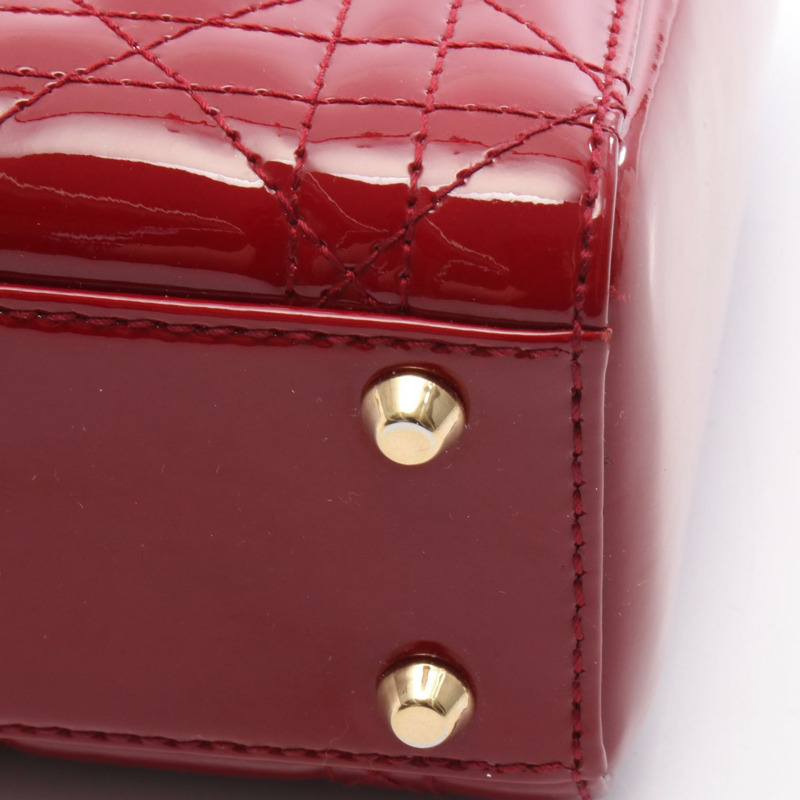 Christian Dior Lady Dior Mini Cannage 手提斜背包 M05050WCB 皮革-4