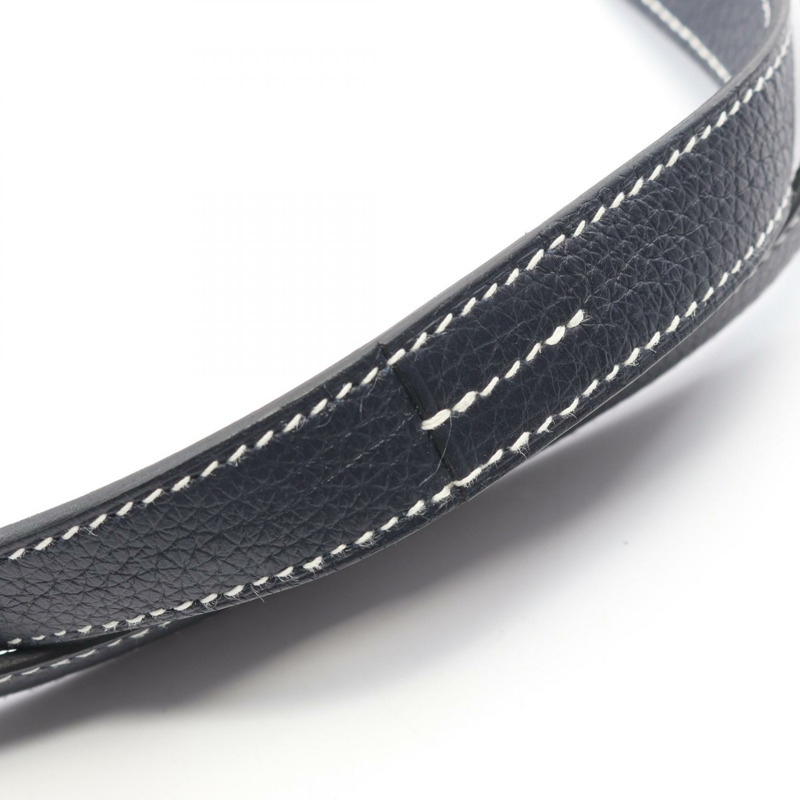 HERMES Cabas Sellier 31 Tote 單肩包 Z Taurillon Clemence 藍色 nuit 二手-7