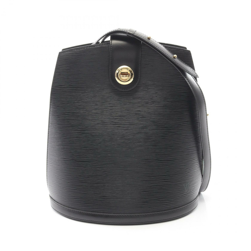 路易威登 Cluny 單肩包 M52252 Epi 皮革 黑色 二手女士-0