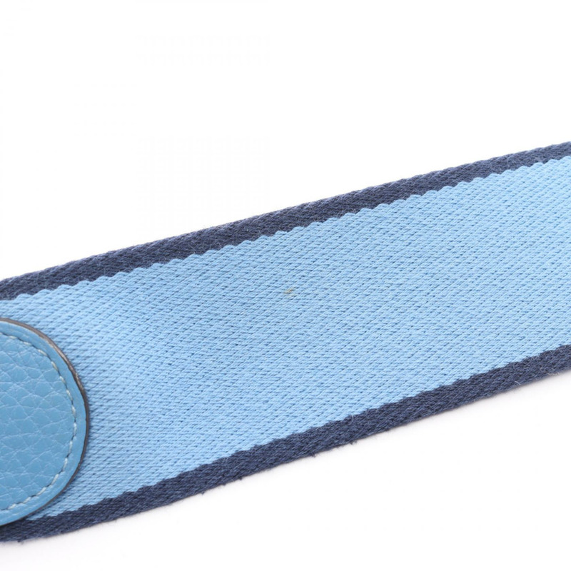 愛馬仕 Evelyne 3 PM 肩挎包 Taurillon Clemence 藍色天堂 SHW-12