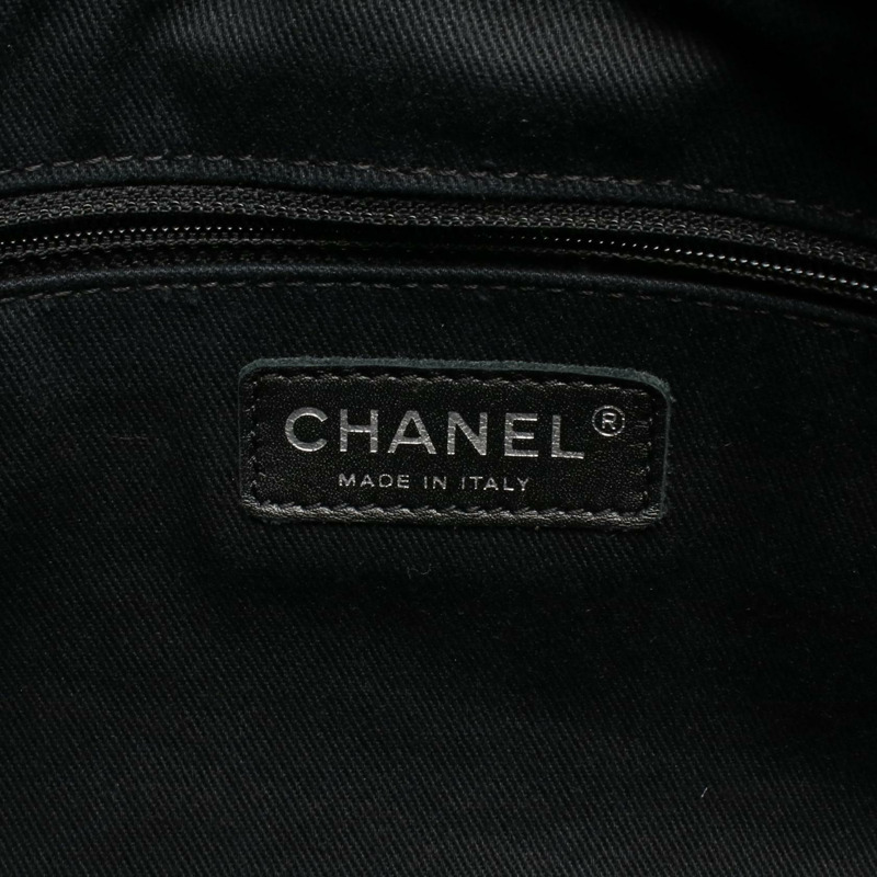 香奈兒 (CHANEL) Matelasse Tote 鏈條單肩包 A67292 黑色皮革 二手 女士 SHW-3