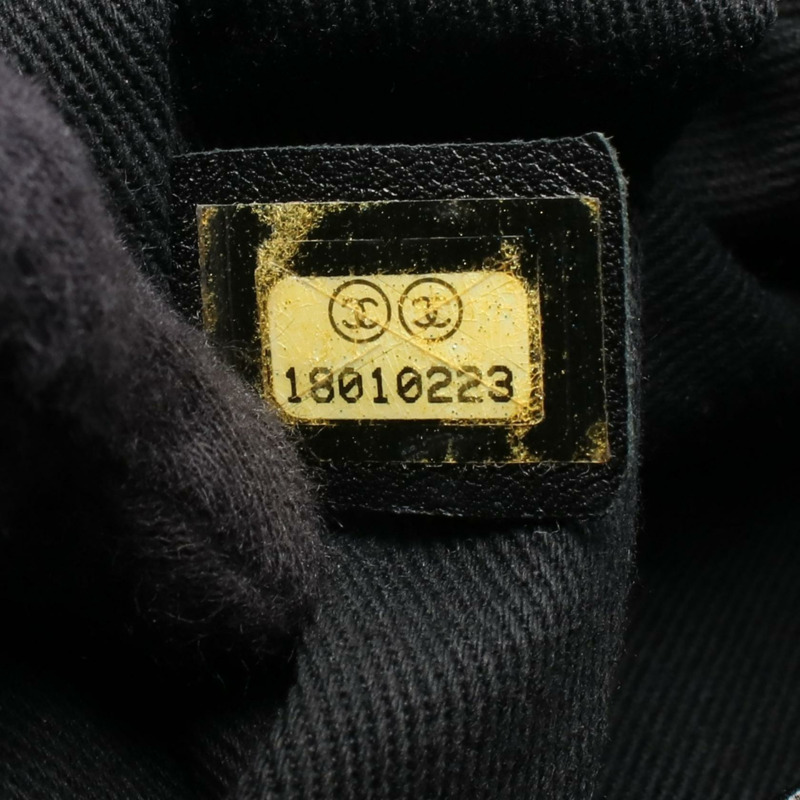 香奈兒 (CHANEL) Matelasse Tote 鏈條單肩包 A67292 黑色皮革 二手 女士 SHW-4