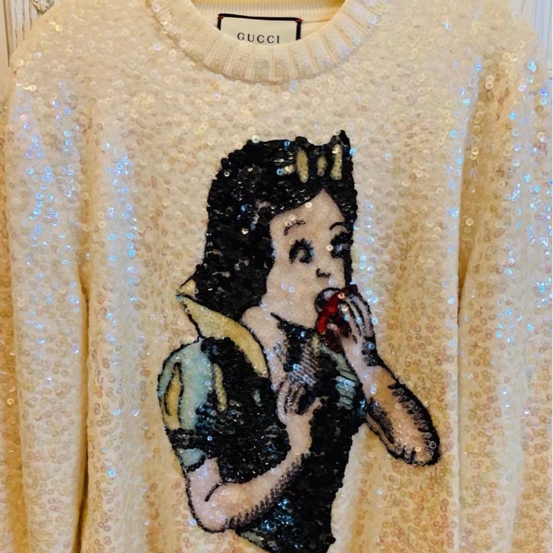 Gucci珠片上衣m碼-0