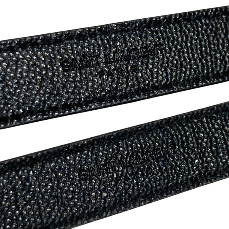 SAINT LAURENT 聖羅蘭 354118 CASSANDRE CHAIN BAG 荔枝皮革 鍊帶 肩背包 黑-20