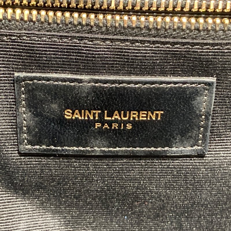 SAINT LAURENT 聖羅蘭 354118 CASSANDRE CHAIN BAG 荔枝皮革 鍊帶 肩背包 黑-21