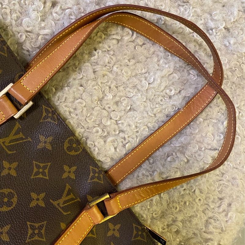 LV 肩背包 不敗款 經典簡約  小方包 托特包 購物包 日常使用 A4剛好可-7