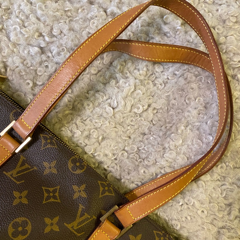 LV 肩背包 不敗款 經典簡約  小方包 托特包 購物包 日常使用 A4剛好可-8