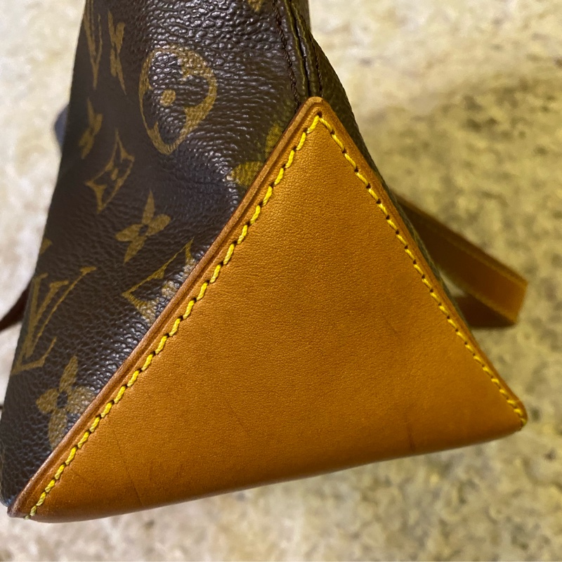 LV 肩背包 不敗款 經典簡約  小方包 托特包 購物包 日常使用 A4剛好可-10