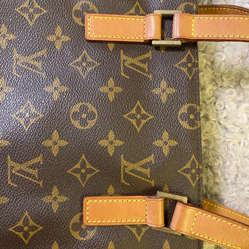 LV 肩背包 不敗款 經典簡約  小方包 托特包 購物包 日常使用 A4剛好可-12