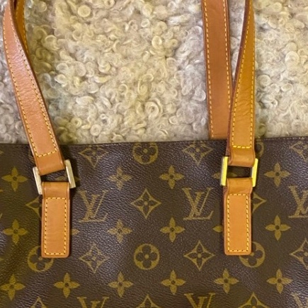 LV 中 肩背包 不敗款 經典簡約  vivian 小方包 托特包 購物包 日常使用 A4剛好可-6