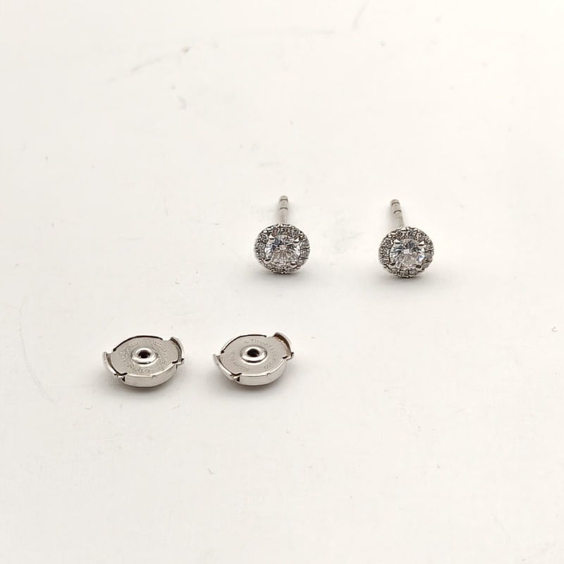 TIFFANY&CO 鑽石pt950耳環ELSAPERETTI/-4