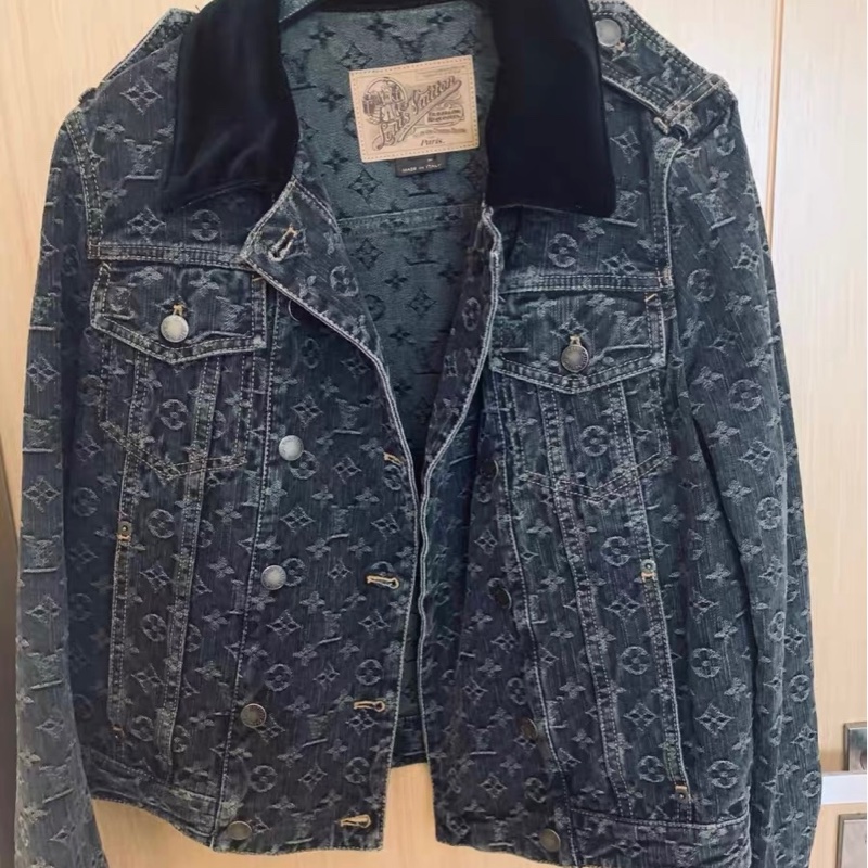 Lv老花牛仔外套38碼-0