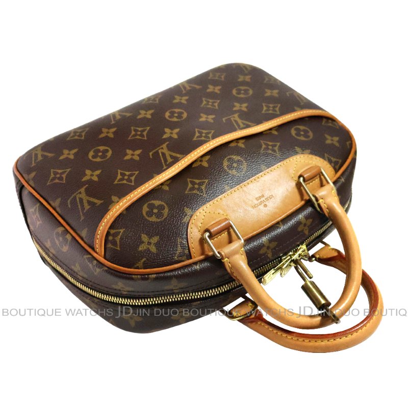 金鐸精品~C782 LOUIS VUITTTON LV路易威登M42228 PM Trouville小珍包手提包-4