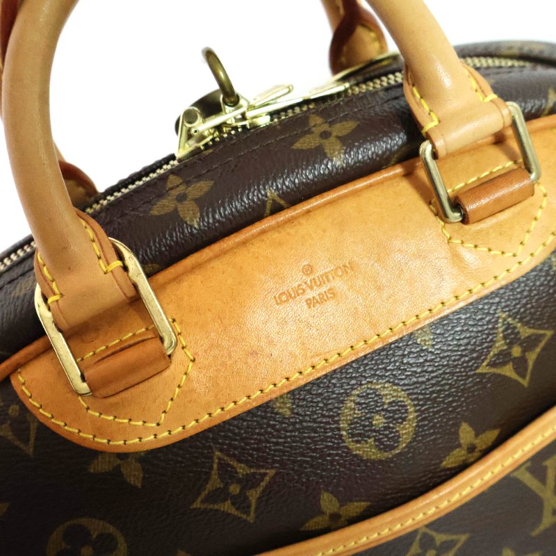 金鐸精品~C782 LOUIS VUITTTON LV路易威登M42228 PM Trouville小珍包手提包-7