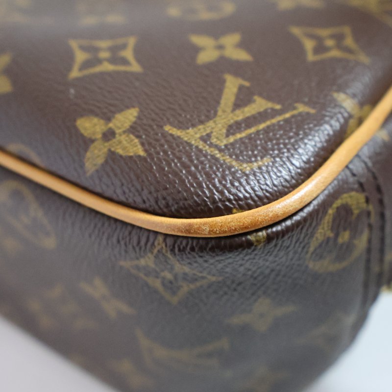 金鐸精品~C782 LOUIS VUITTTON LV路易威登M42228 PM Trouville小珍包手提包-12