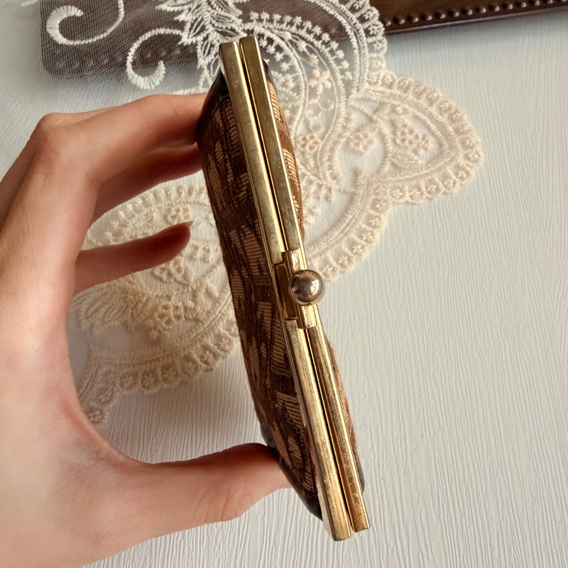 Christian Dior Oblique 零錢包 散紙包 老花迪奧 棕色-2