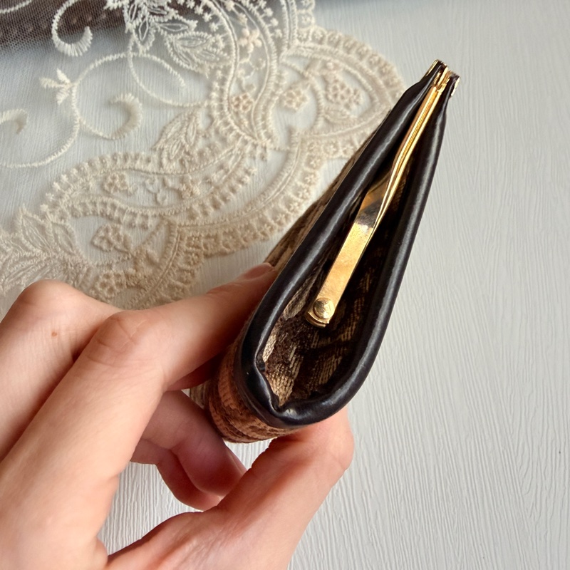 Christian Dior Oblique 零錢包 散紙包 老花迪奧 棕色-5