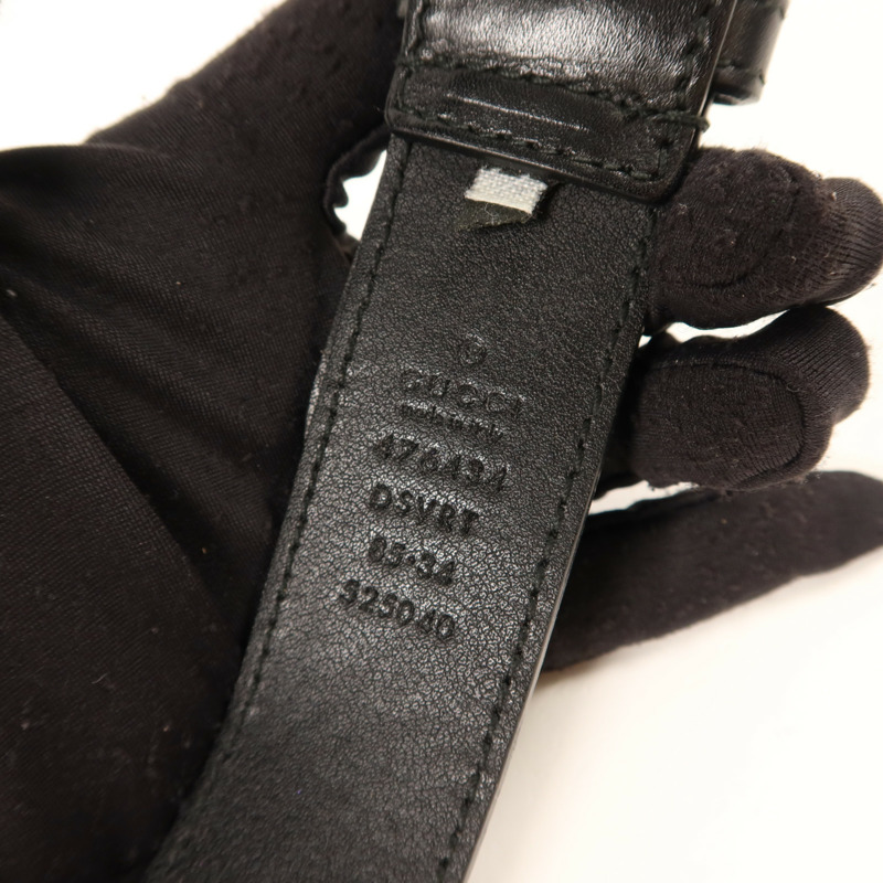 GUCCI 牛皮皮革GG Marmont Belt Bag金扣腰包-16