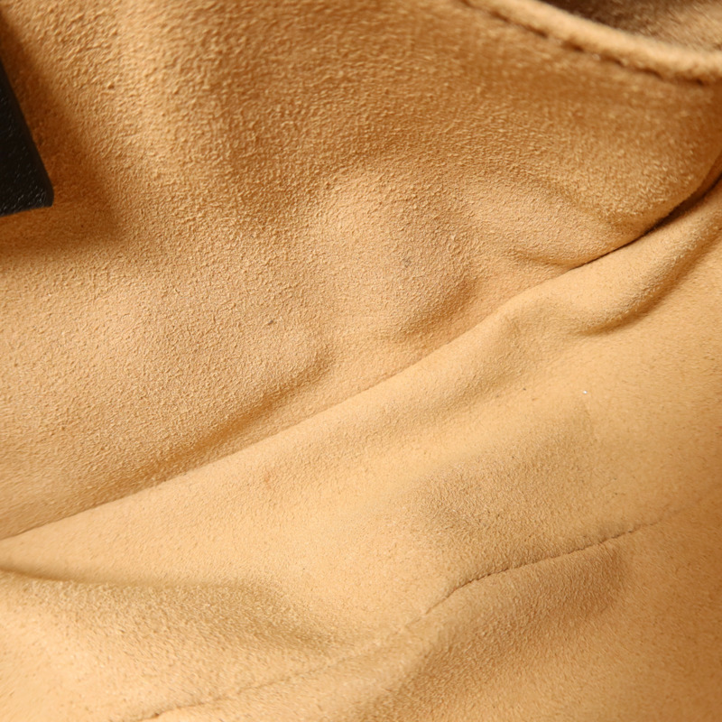 GUCCI 牛皮皮革GG Marmont Belt Bag金扣腰包-18