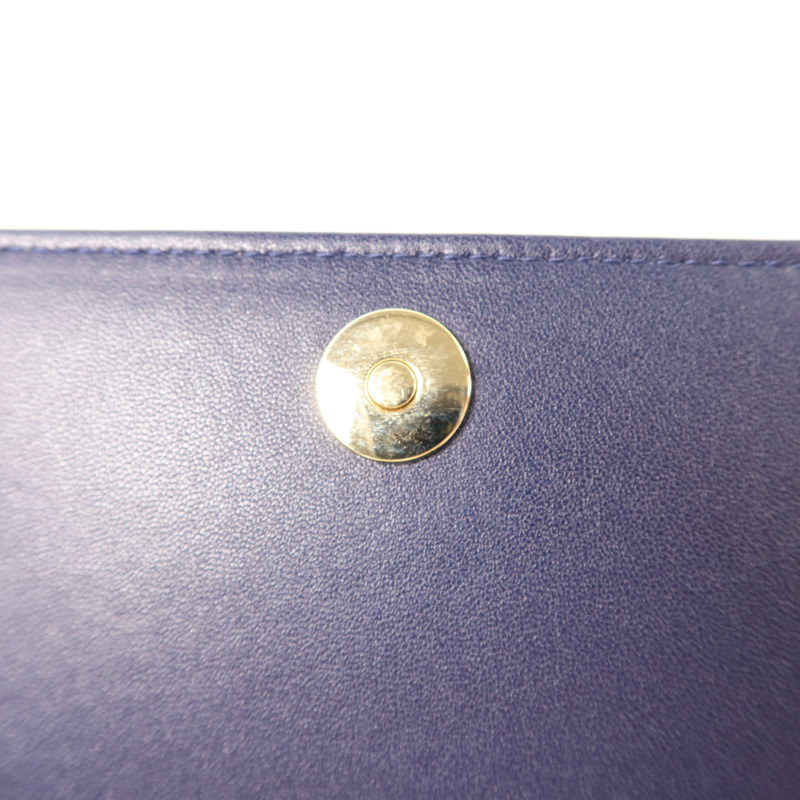 Dior 羊皮皮革Lady Dior Pouch金扣鏈帶肩背袋-9