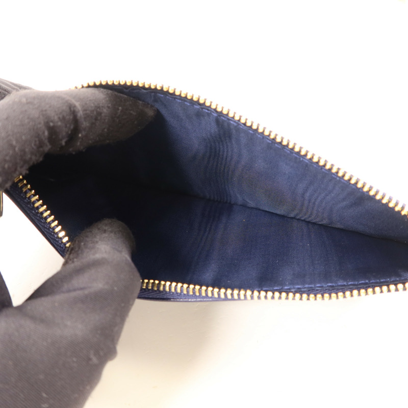 Dior 羊皮皮革Lady Dior Pouch金扣鏈帶肩背袋-13