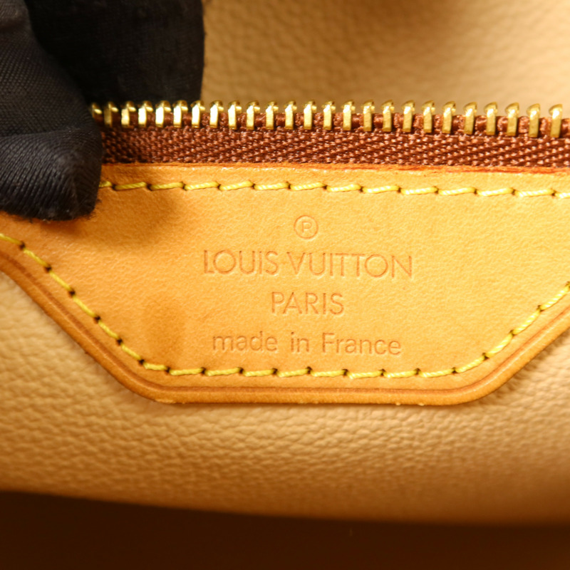 LOUIS VUITTON Monogram Bucket PM金扣手挽袋-6