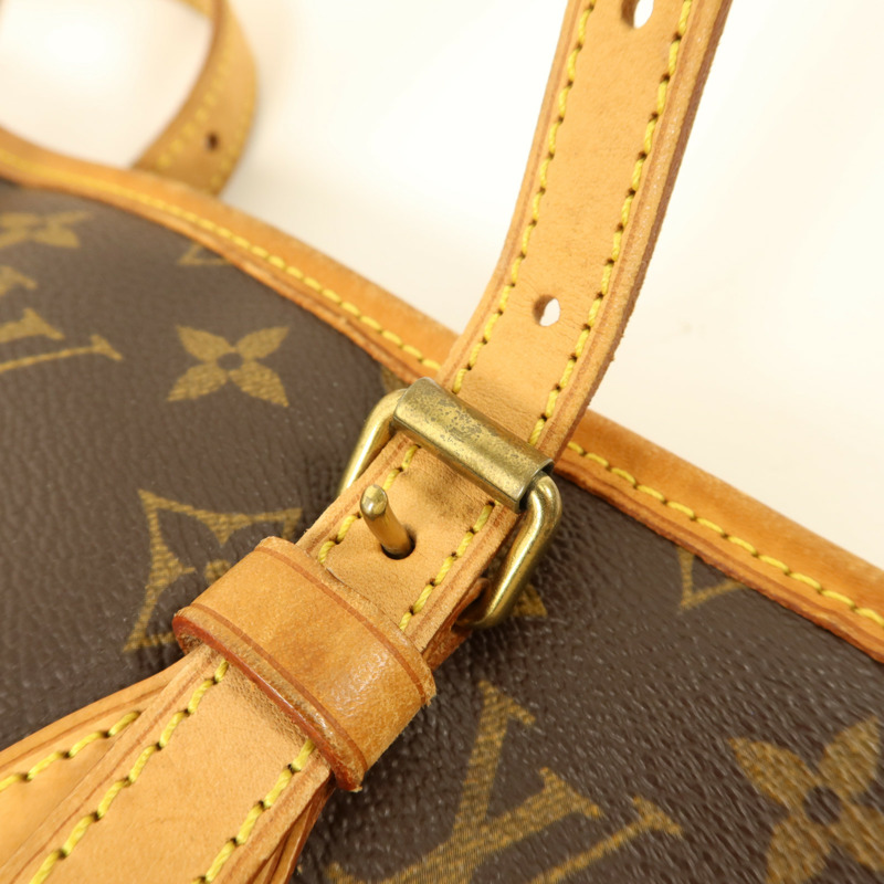 LOUIS VUITTON Monogram Bucket PM金扣手挽袋-13