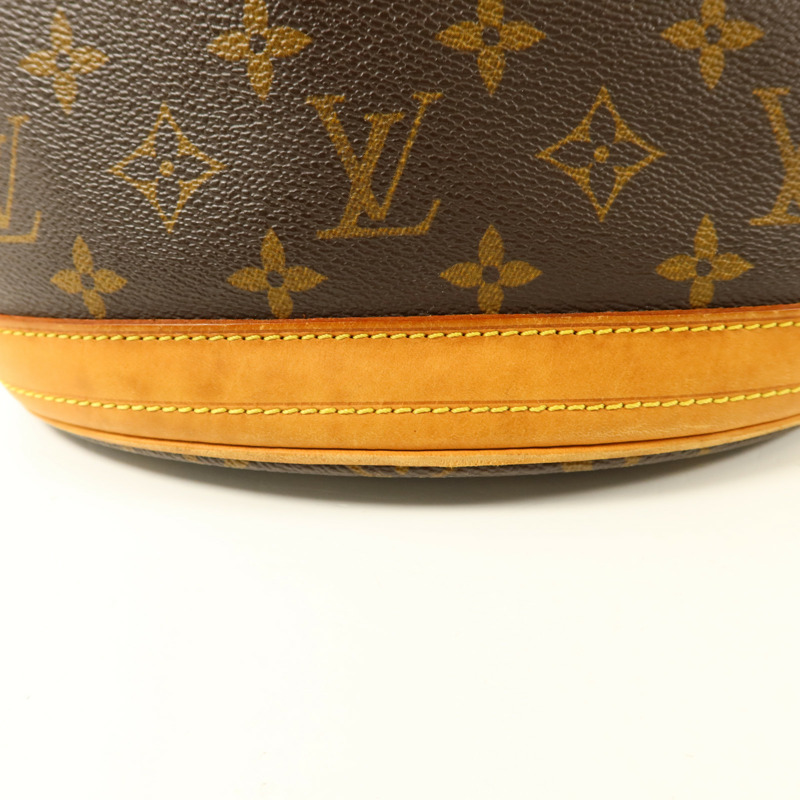 LOUIS VUITTON Monogram Bucket PM金扣手挽袋-20