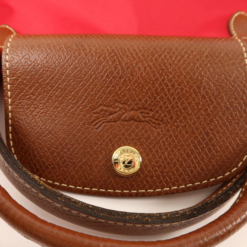 Longchamp 尼龍Totebag金扣手挽袋-7