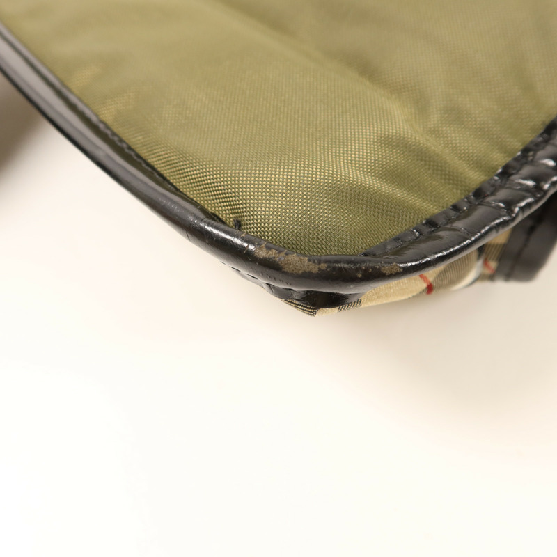 BURBERRY 尼龍Tote Bag銀扣手挽袋-11