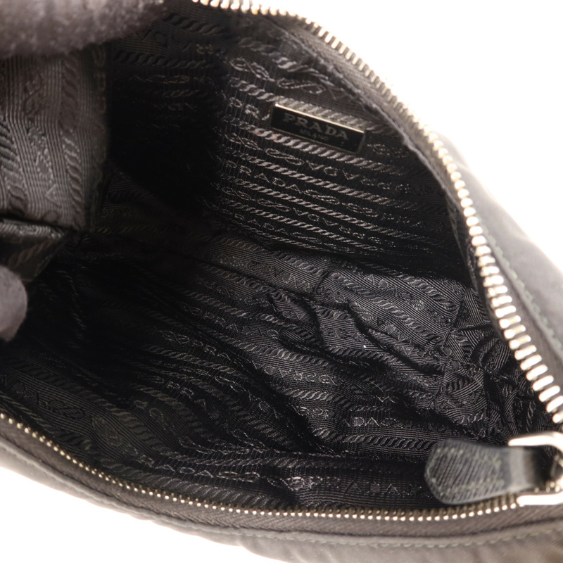 PRADA 尼龍Re-Edition 2006 Re-Nylon Mini Handbag銀扣手挽袋-4