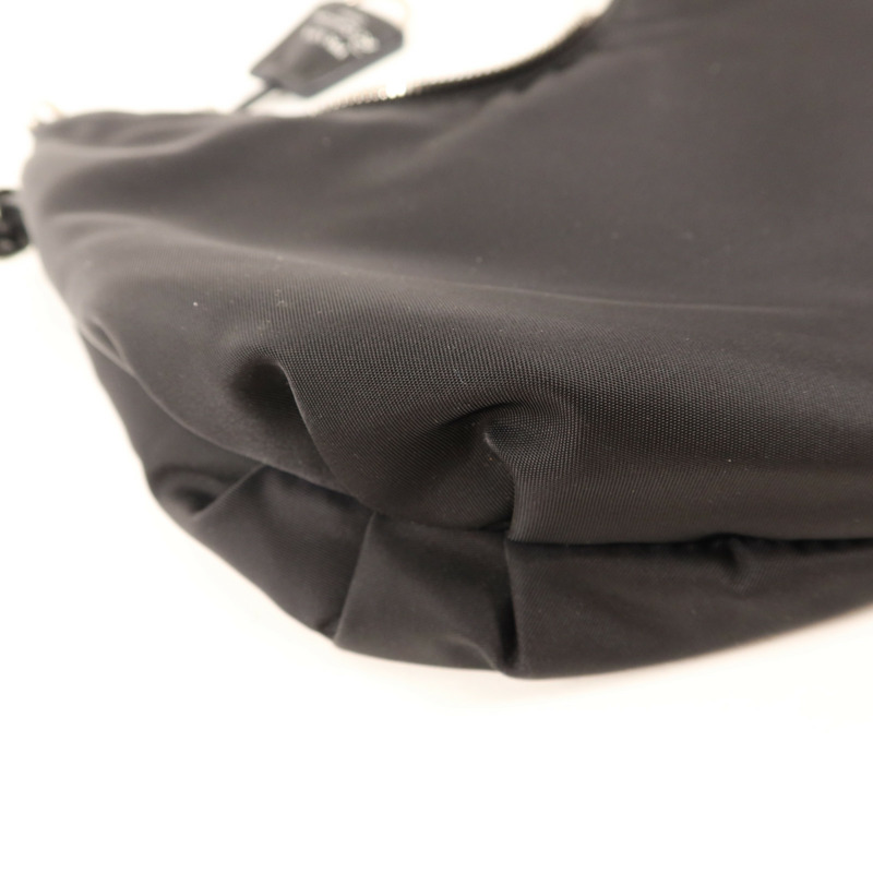 PRADA 尼龍Re-Edition 2006 Re-Nylon Mini Handbag銀扣手挽袋-12