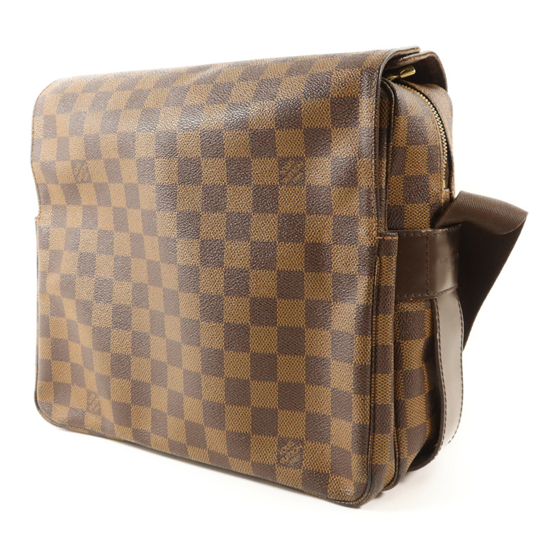 LOUIS VUITTON Damier Naviglio金扣肩背袋-2
