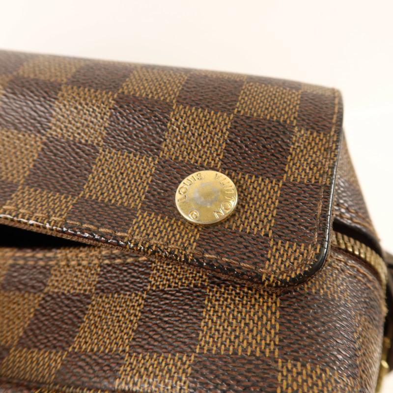 LOUIS VUITTON Damier Naviglio金扣肩背袋-8